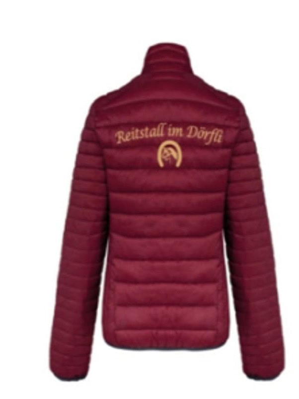 Steppjacke – Hinten